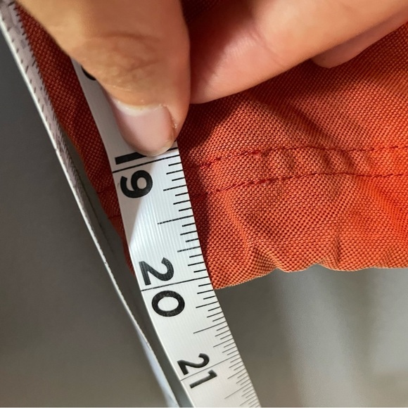 Eastern Mountain Sports Cropped Burnt Orange Outdoor Capri Pants size 14 - Picture 8 of 10